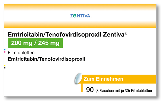 Emtricitabin/Tenofovirdisoproxil Zentiva®