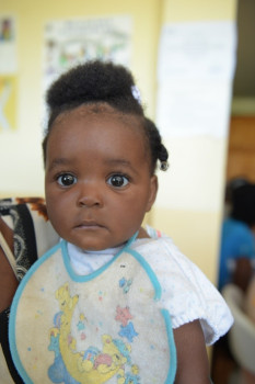 Haiti Mutter mit Kind