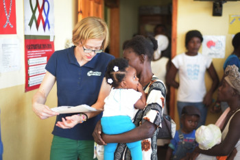 Haiti Mutter mit Kind