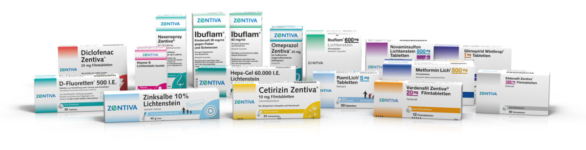 Diverse rezeptfreie Produkte
