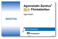 Agomelatin Zentiva 25 mg Filmtabletten