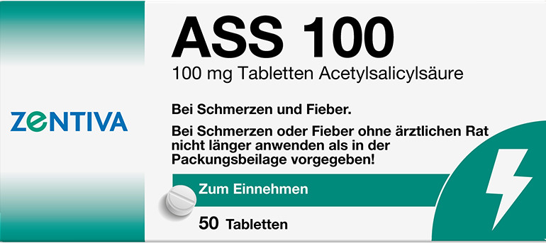 ASS 100 Packung