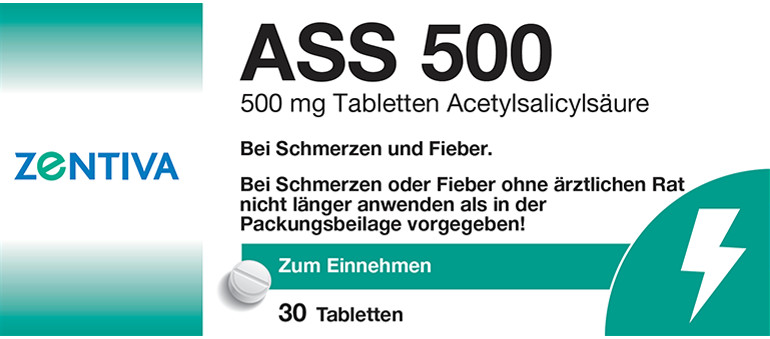 ASS 500 Packung