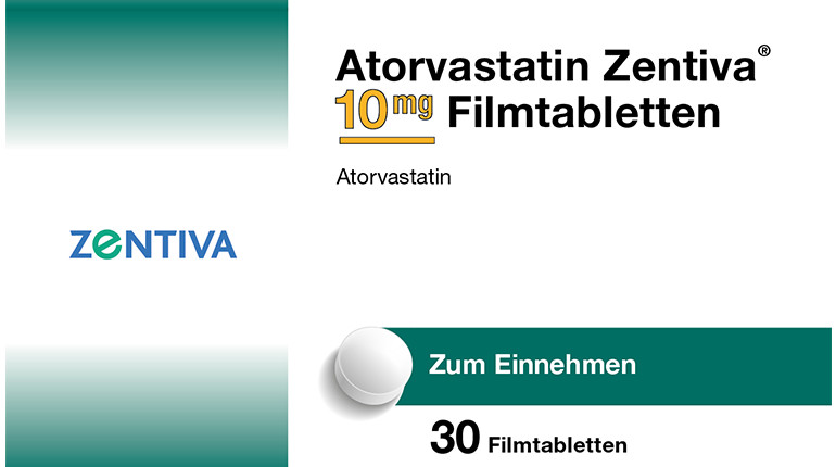 Atorvastatin-Packung