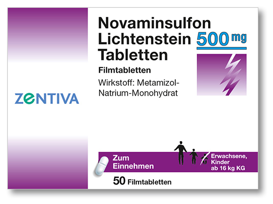 Novaminsulfon Lichtenstein