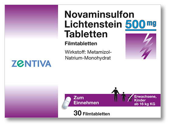 Novaminsulfon Lichtenstein