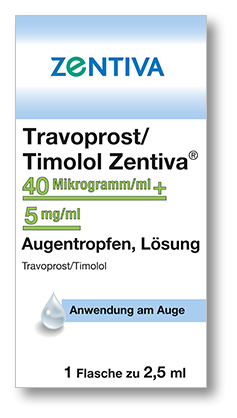 Travoprost/Timolol Zentiva®