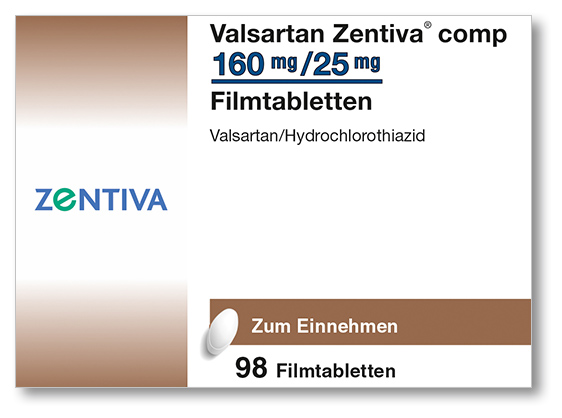 Valsartan Zentiva comp