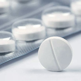 Tabletten in einem Blister